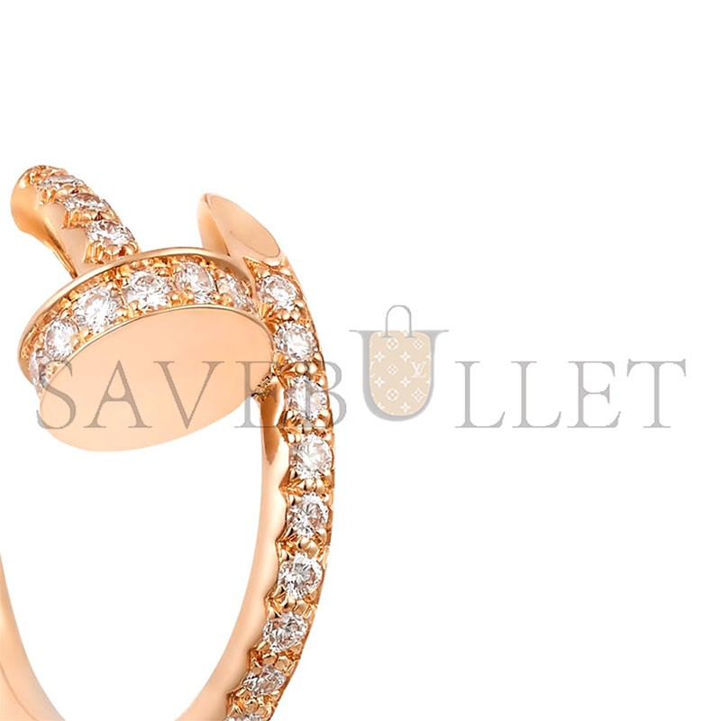 Ca*t1er juste un clou hoop earrings small model paved ref. b8301429